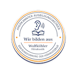 Anerkannter Ausbildungsbetrieb Hörakustik Wulfkühler Siegel anerkannter Ausbildungsbetrieb der Bundesinnung der Hörakustiker Hörakustik Wulfkühler